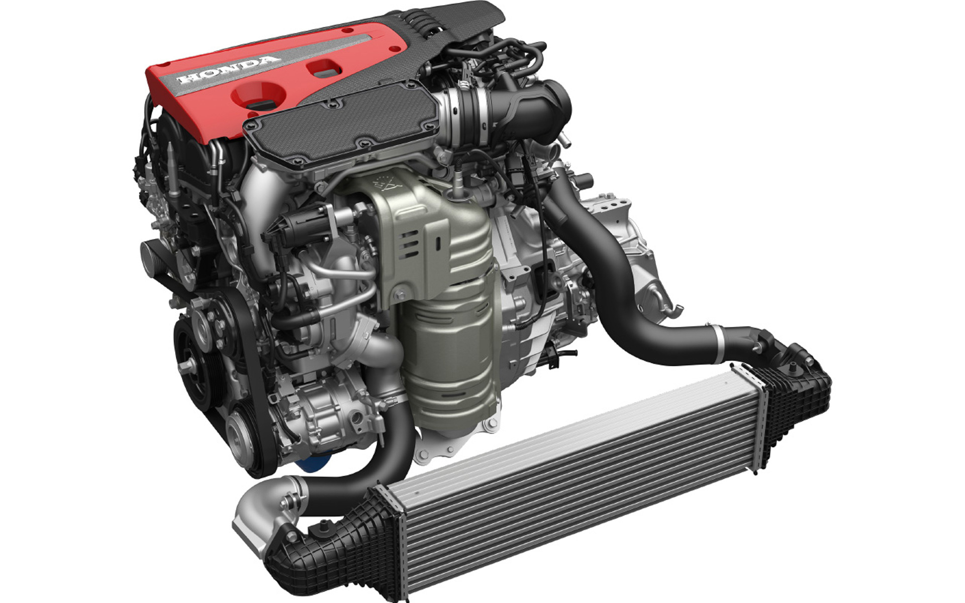 直列4気筒DOHC 2.0リッターVTECターボエンジンは、ターボチャージャーの刷新などでパワーアップが図られた