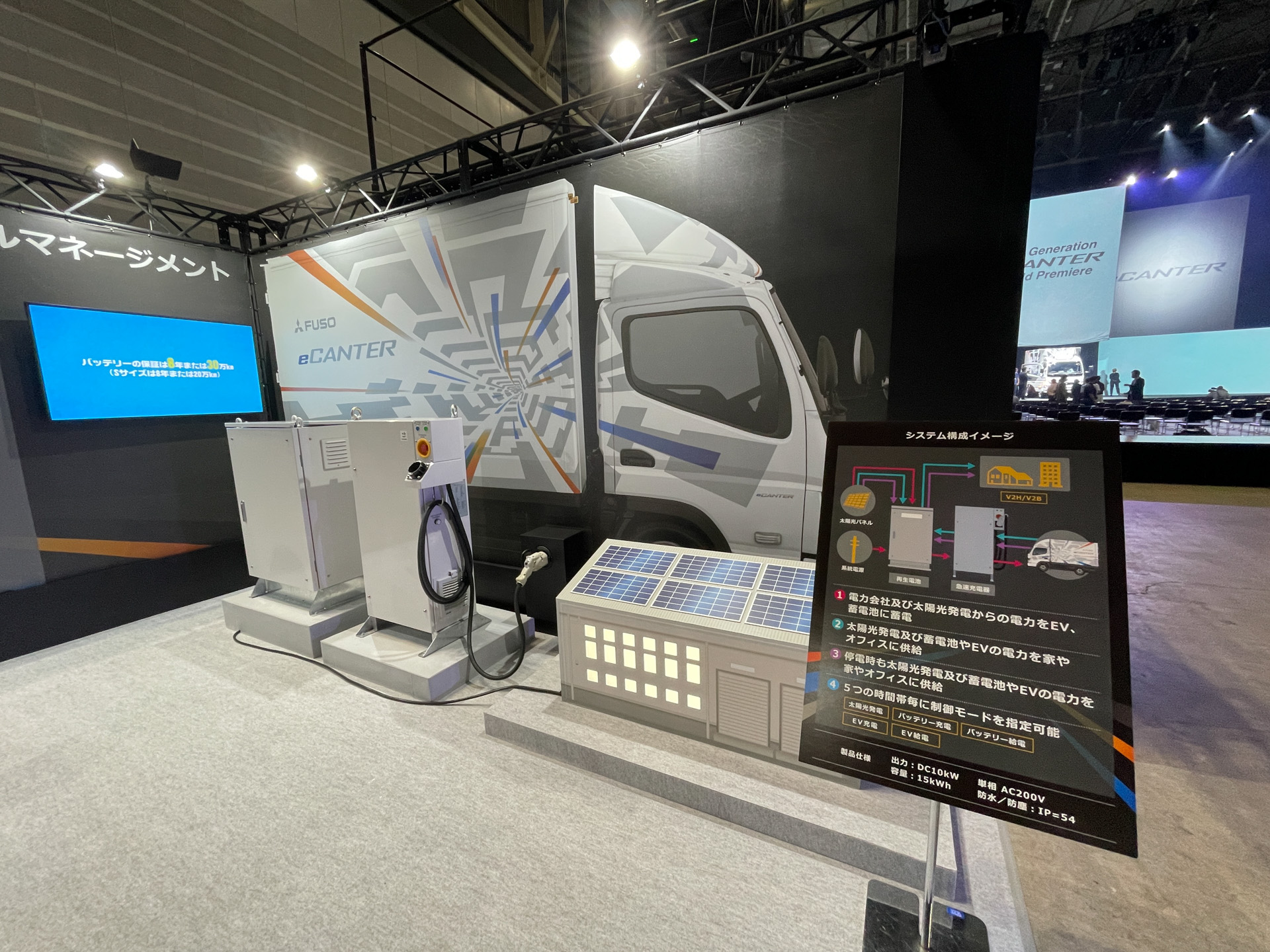 「FUSO eモビリティソリューションズ」によって電気トラックを導入する事業者を支援する