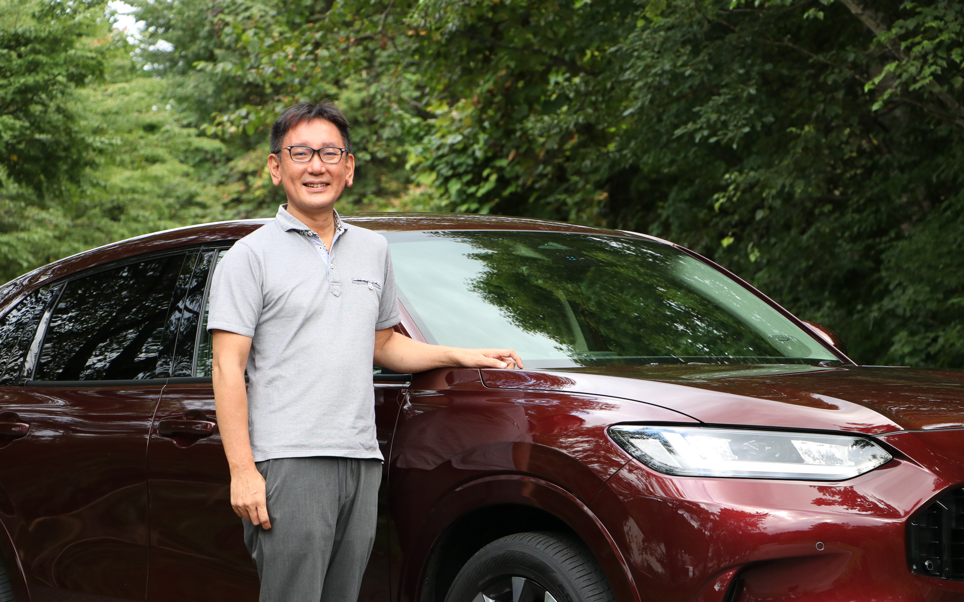 SUVの試乗が群馬サイクルスポーツセンターと聞き、最初は「なぜ？」と思ったが走りに自信のあるホンダの本気を感じられた