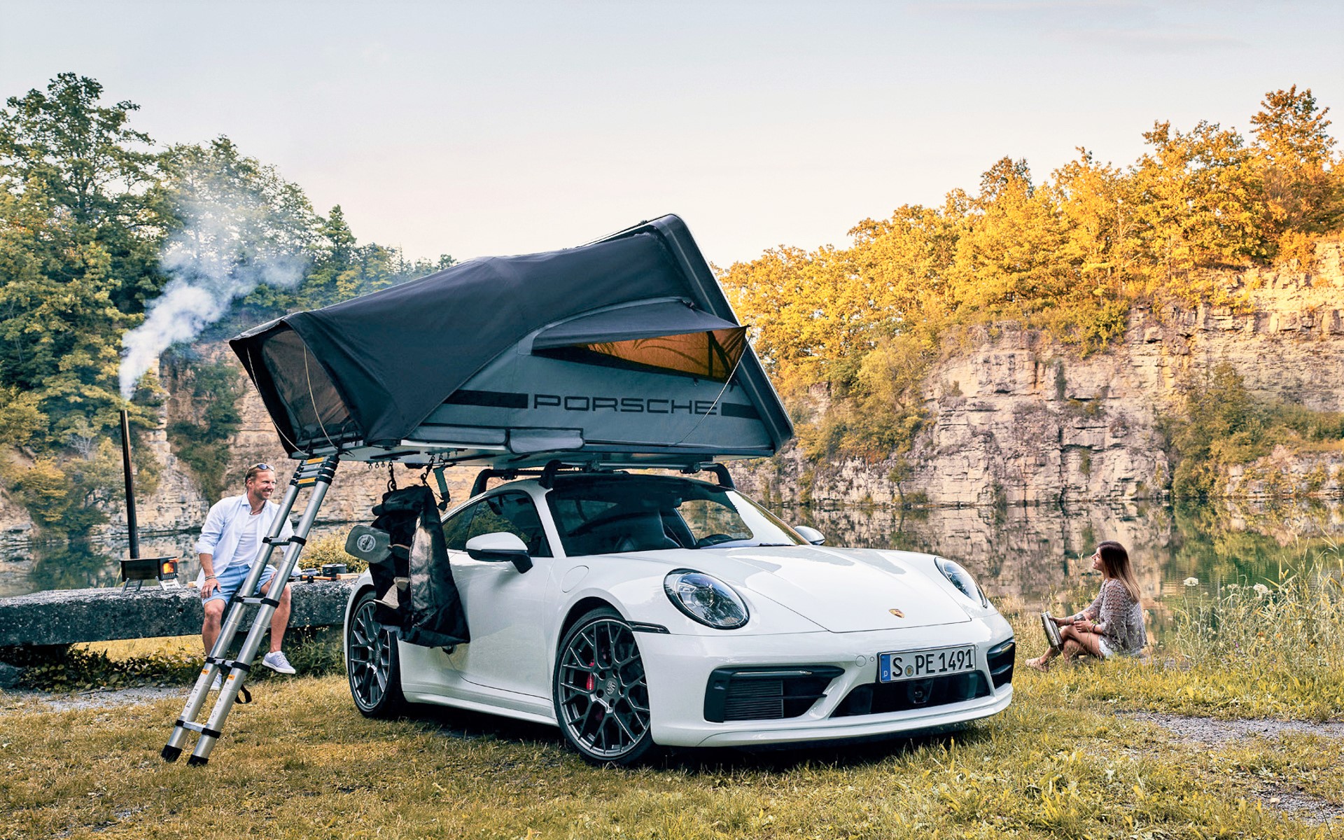 ルーフテント使用イメージ