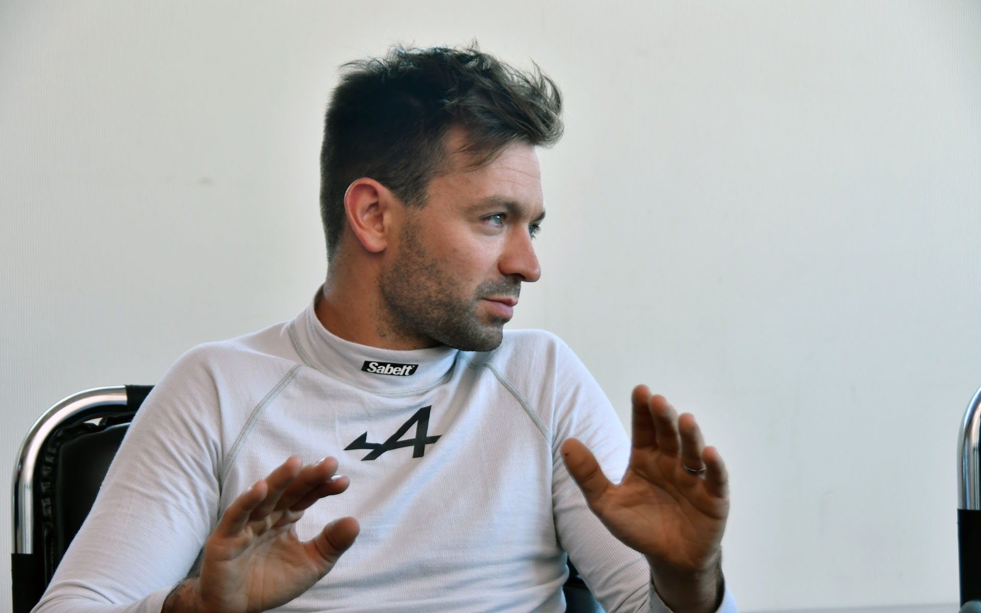 予選のタイムアタックを行なったマシュー・バキシピエール選手