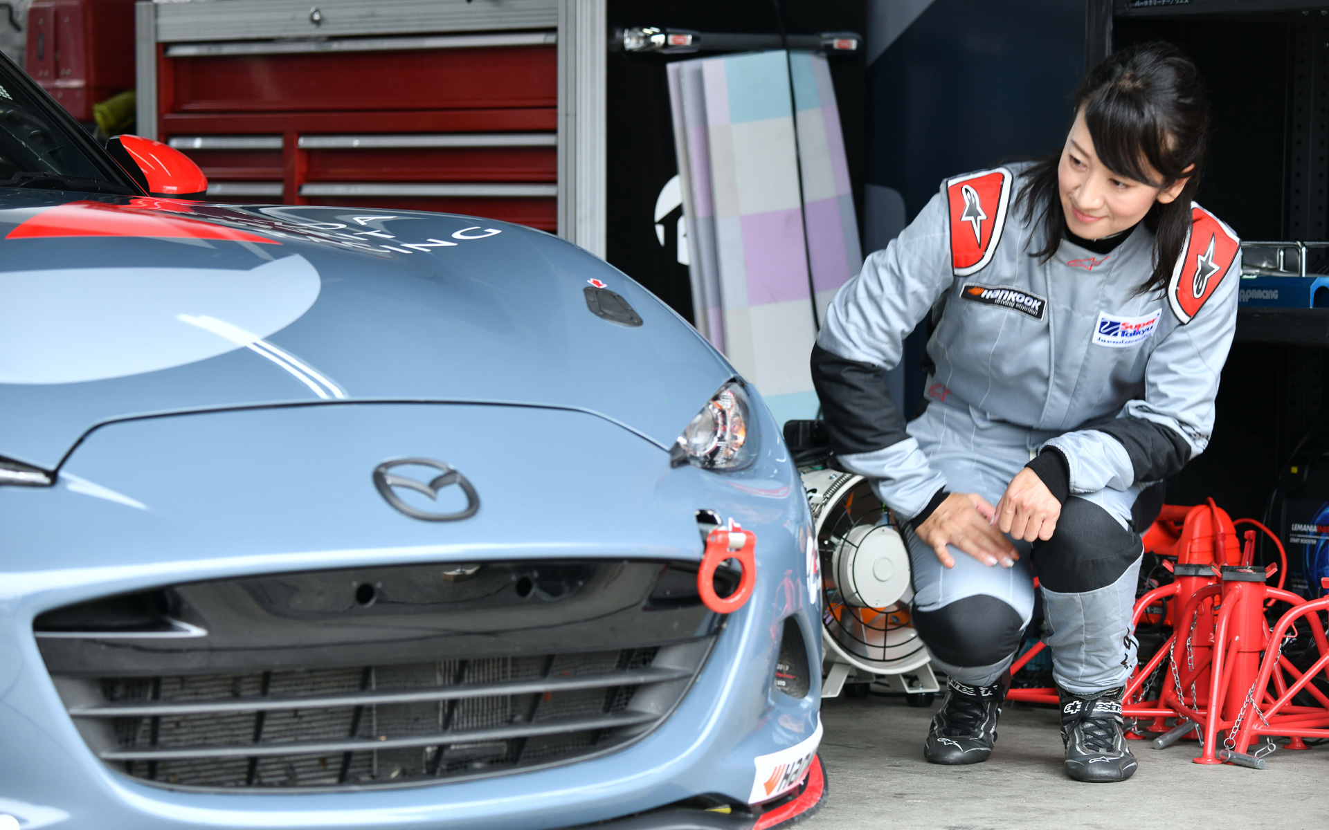 デビュー戦ではきちんと無事に完走することが目標