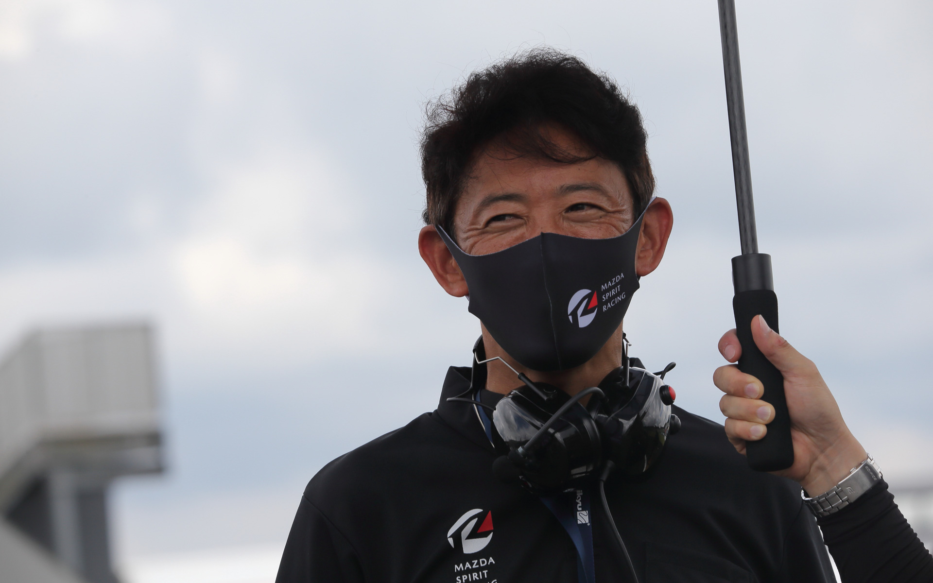 ディスカッションしながらレースに強いクルマづくりを目指したいと阪口さん