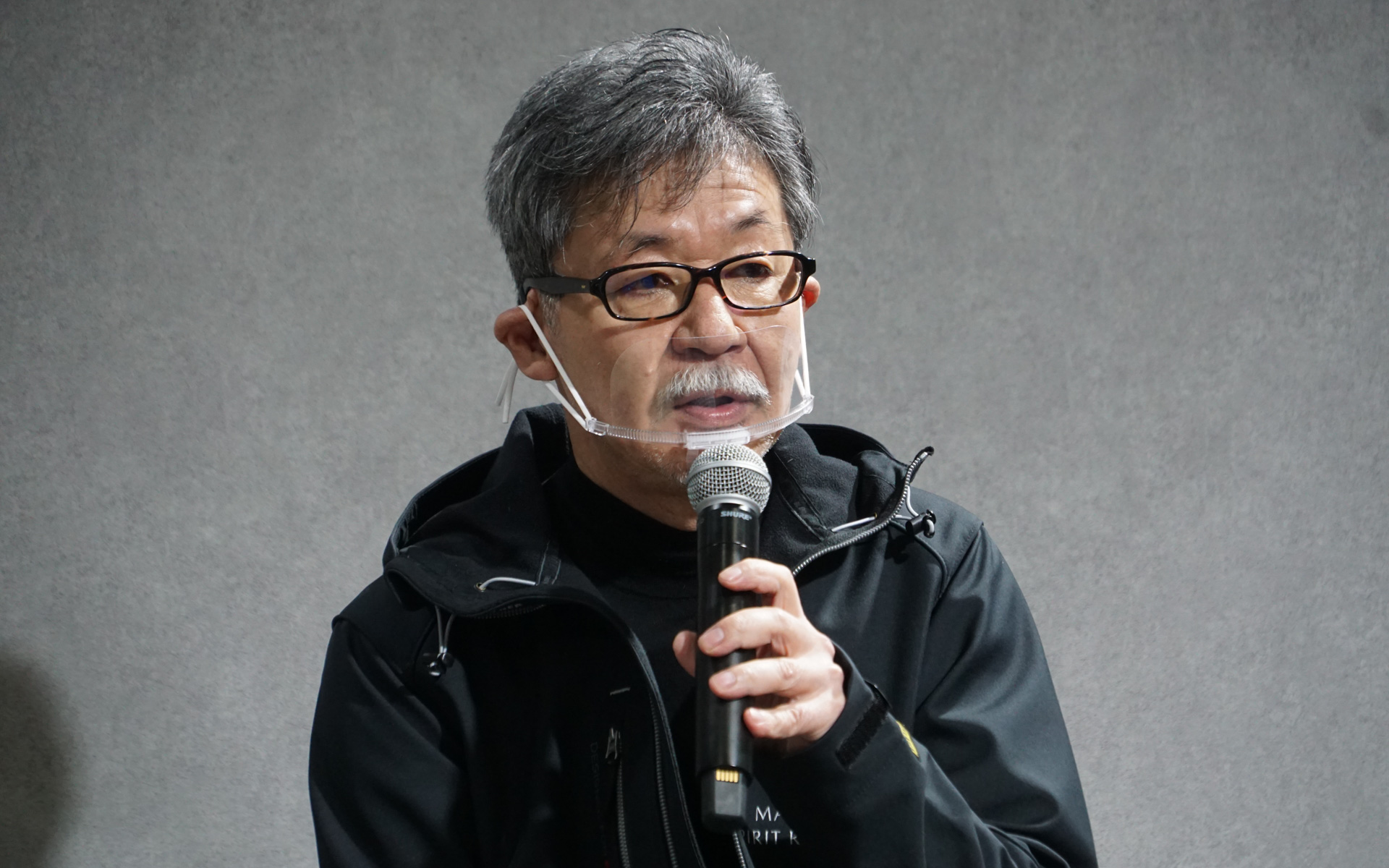 オートモービルカウンシルで「倶楽部MAZDA SPIRIT RACING」の活動について語っていた前田さん