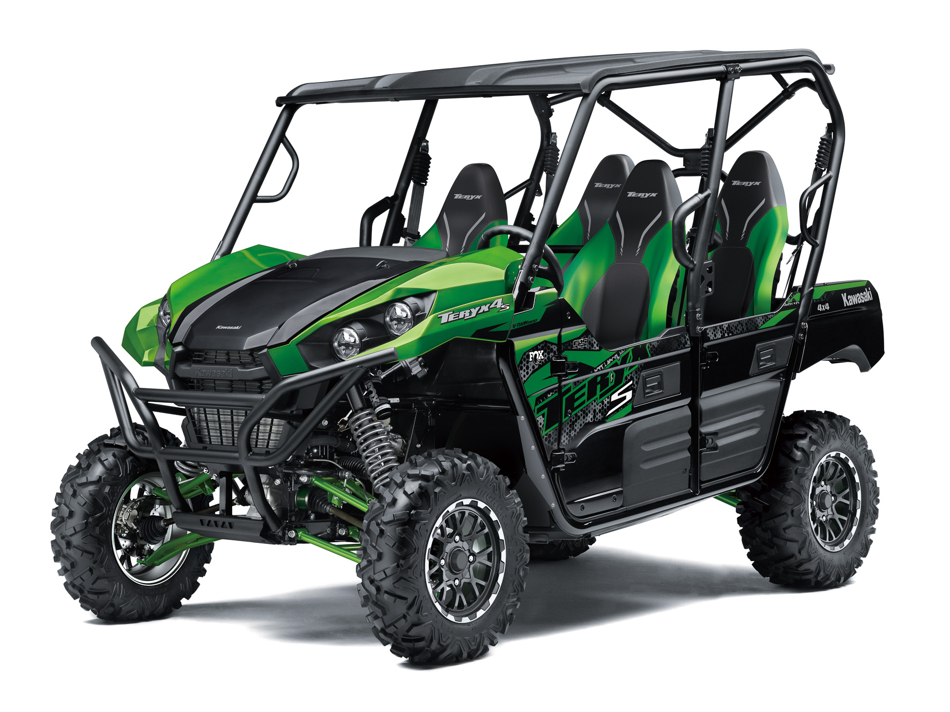 TERYX4 S LE/ボディカラー：キャンディライムグリーン×スーパーブラック。価格291万5000円