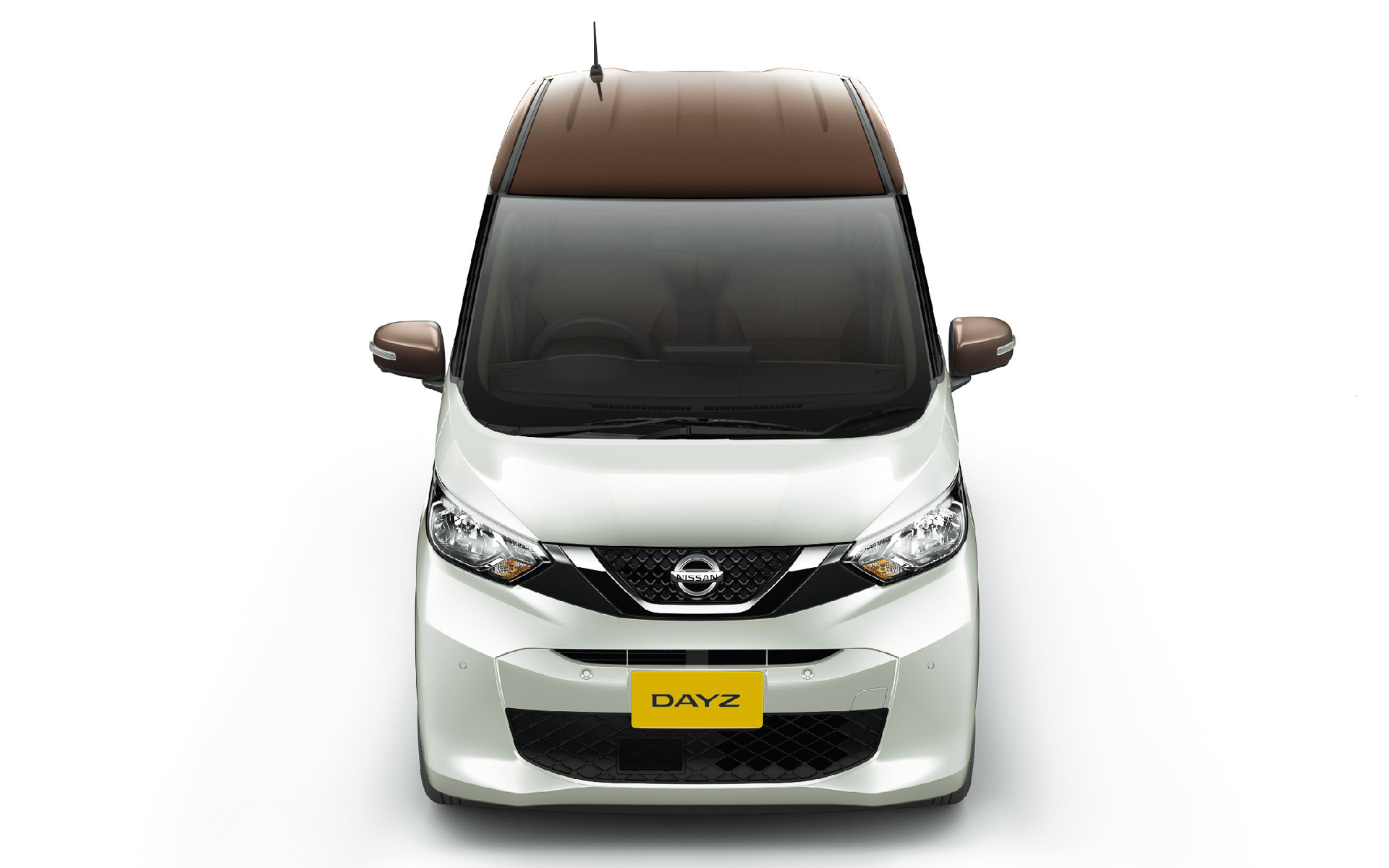 デイズの新色「ホワイトパール/アッシュブラウン」の2トーン