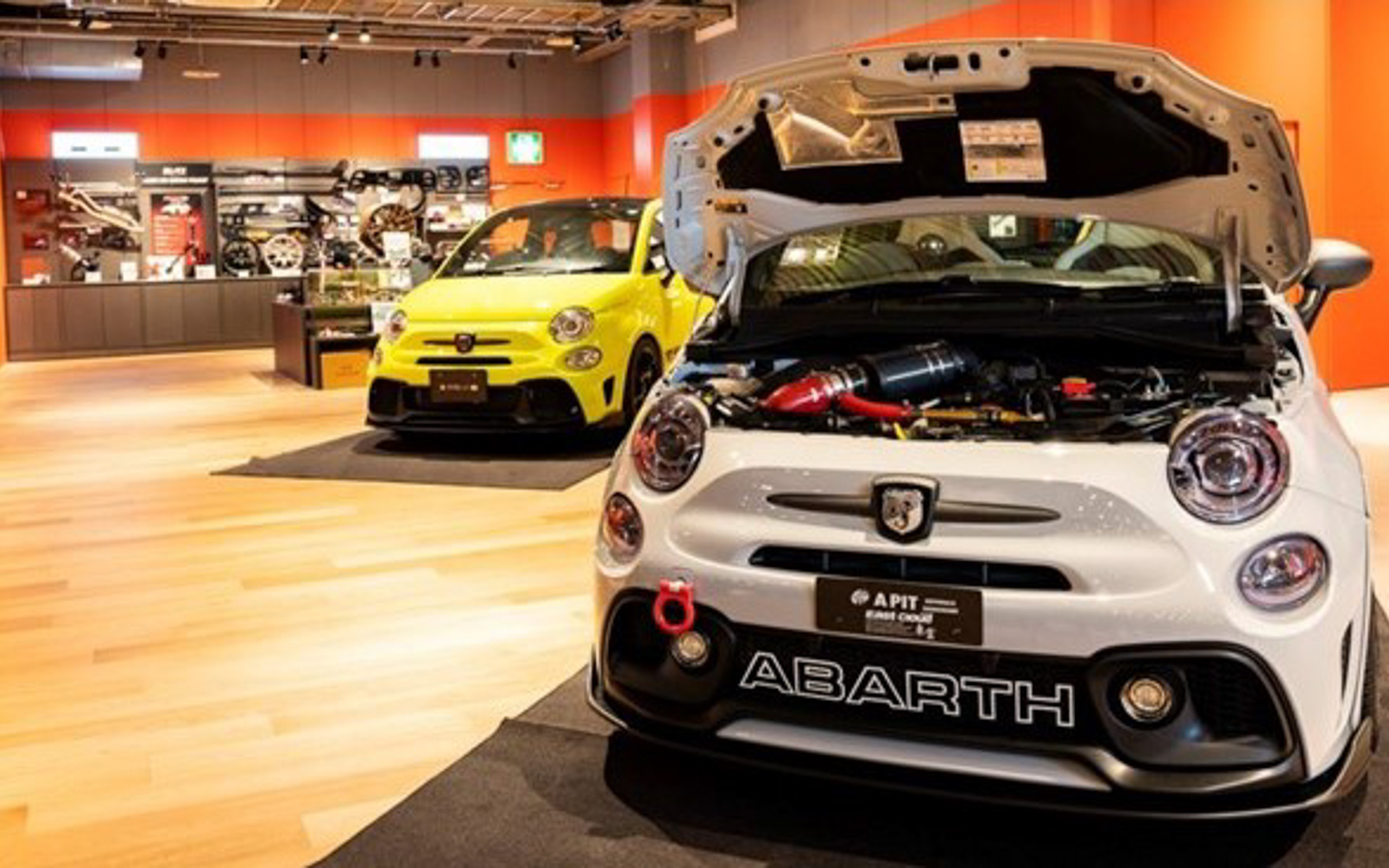 フィアットとアバルトに特化したセレクトショップを設置