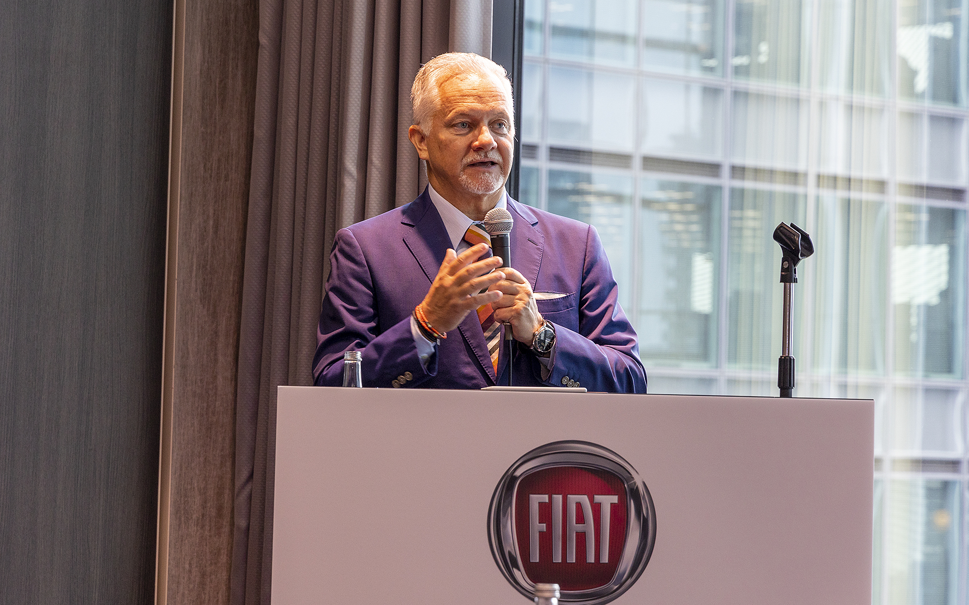 発表会にはStellantisジャパン株式会社から代表取締役兼CEOのポンタス・ヘグストロム氏も出席