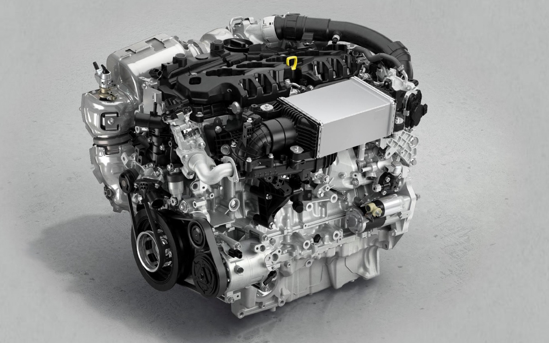 直列6気筒3.3リッターディーゼルターボエンジンの「SKYACTIV-D 3.3」