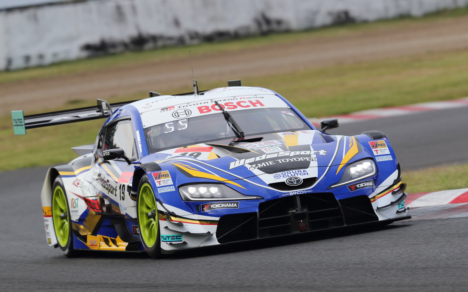 19号車WedsSport ADVAN GR Supra（国本雄資/阪口晴南、YH）