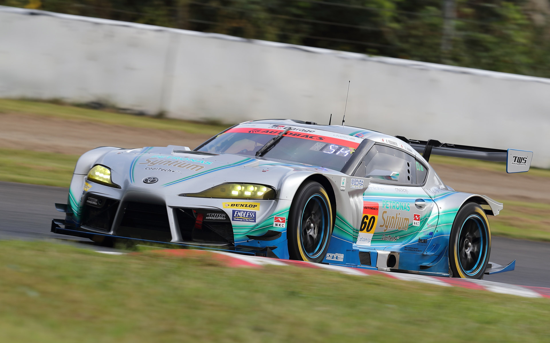 繰り上がり2位となった60号車Syntium LMcorsa GR Supra GT（吉本大樹/河野駿佑、DL）