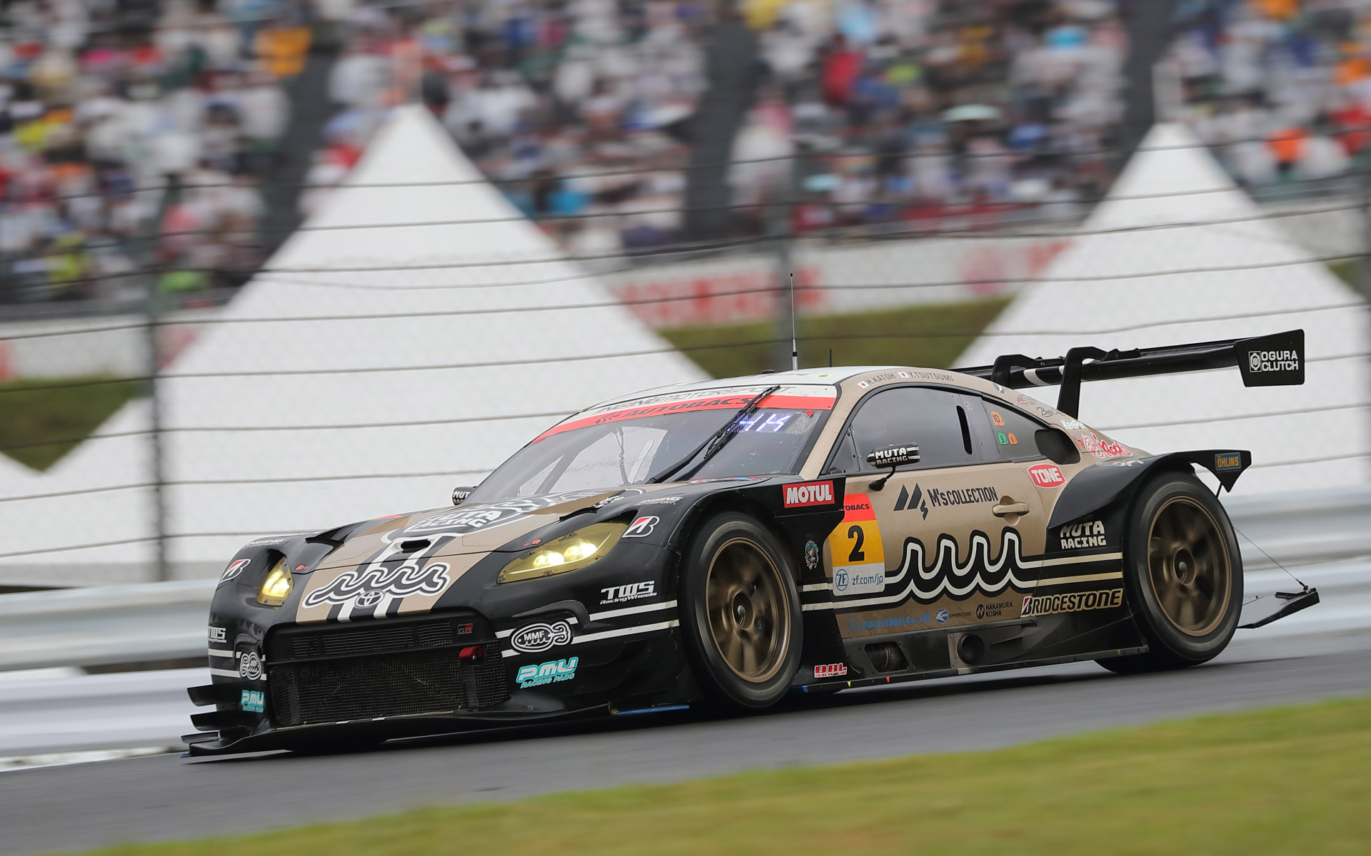 優勝した2号車muta Racing GR86 GT（加藤寛規/堤優威、BS）