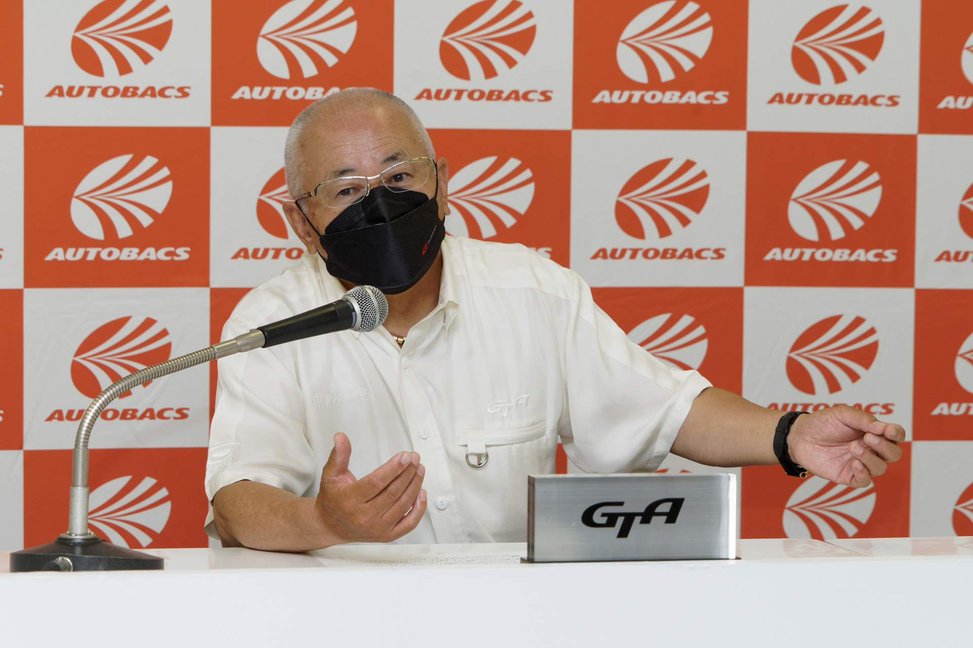 SUPER GT第6戦SUGO、GTA坂東代表による定例記者会見