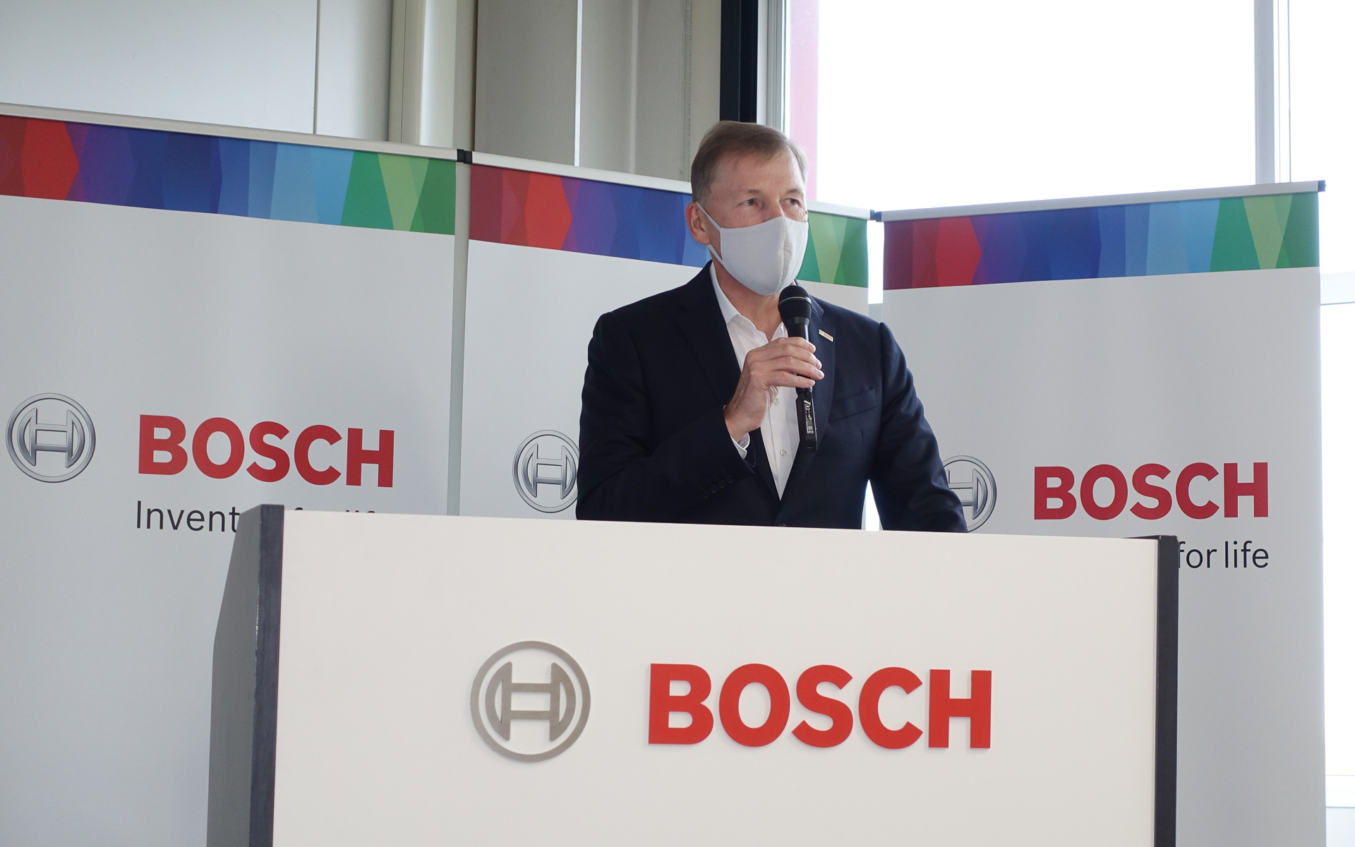 ボッシュ株式会社 代表取締役社長 クラウス・メーダー氏