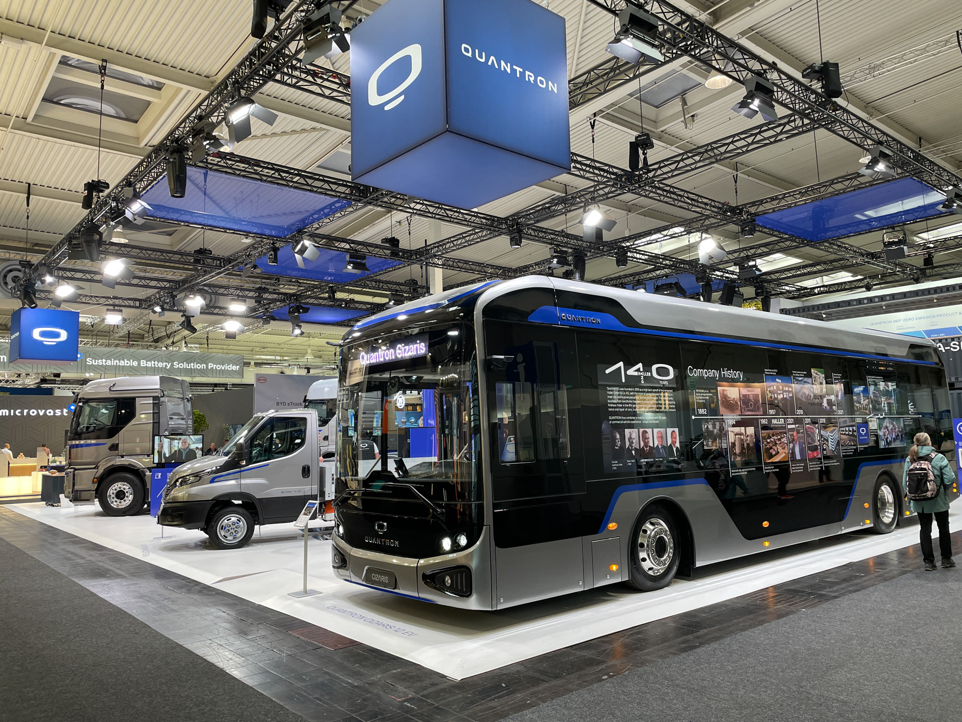 「QUANTRON」ブース