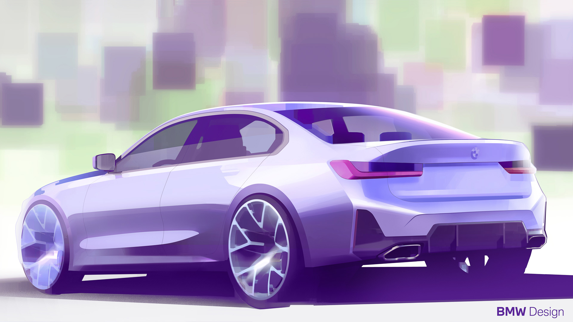 新型3シリーズのデザインスケッチ