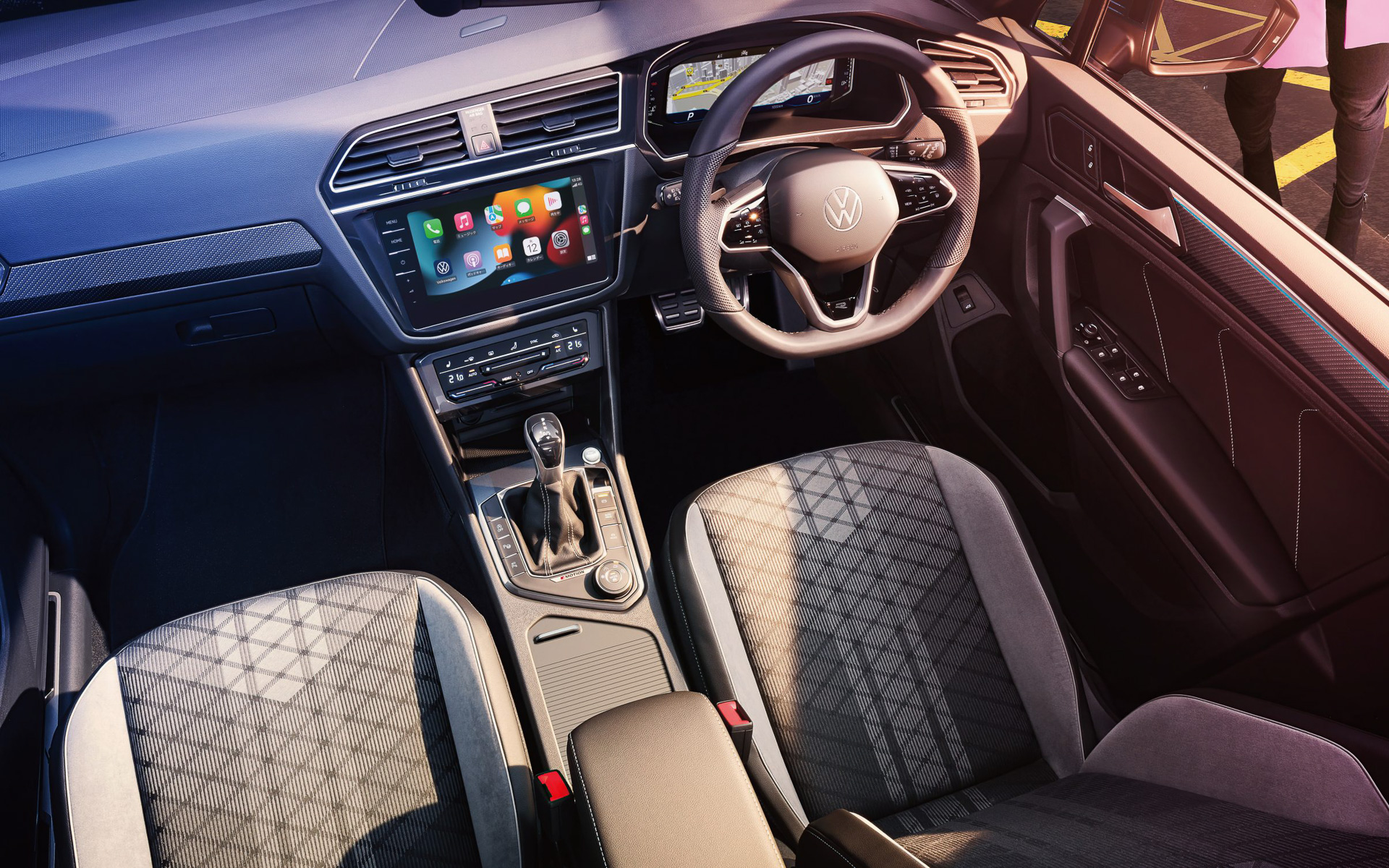 ティグアンのコクピット