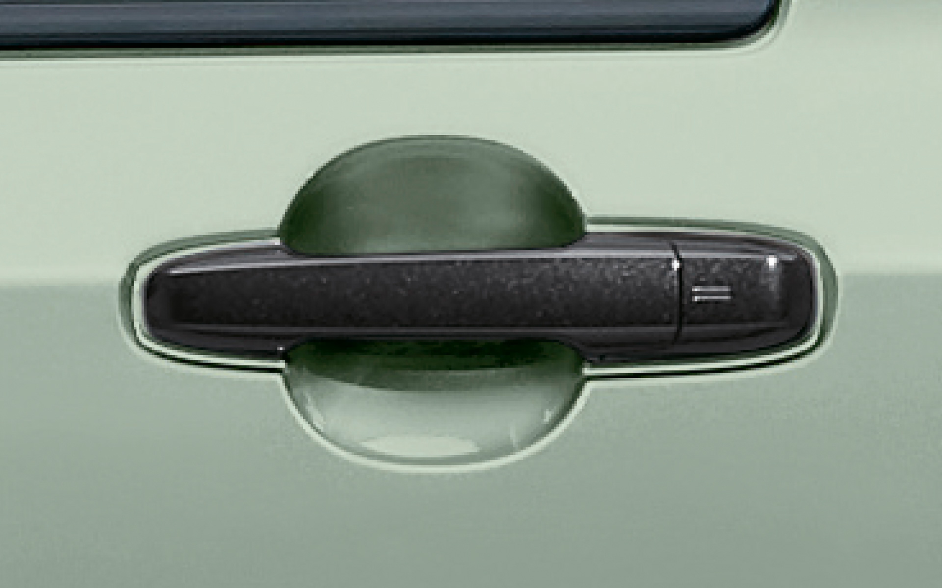 ドアアウターハンドル（ブラックマイカメタリック塗装）