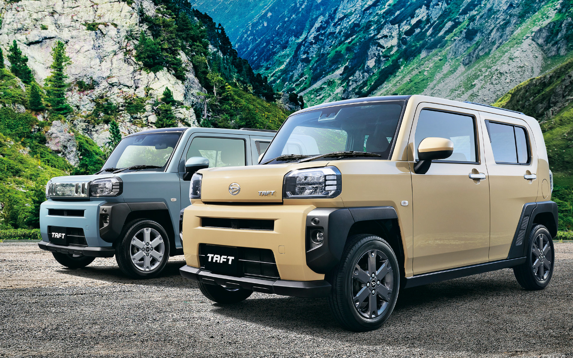 日常からレジャーシーンまで大活躍、毎日を楽しくしてくれる頼れる相棒がコンセプトのダイハツ「タフト」
