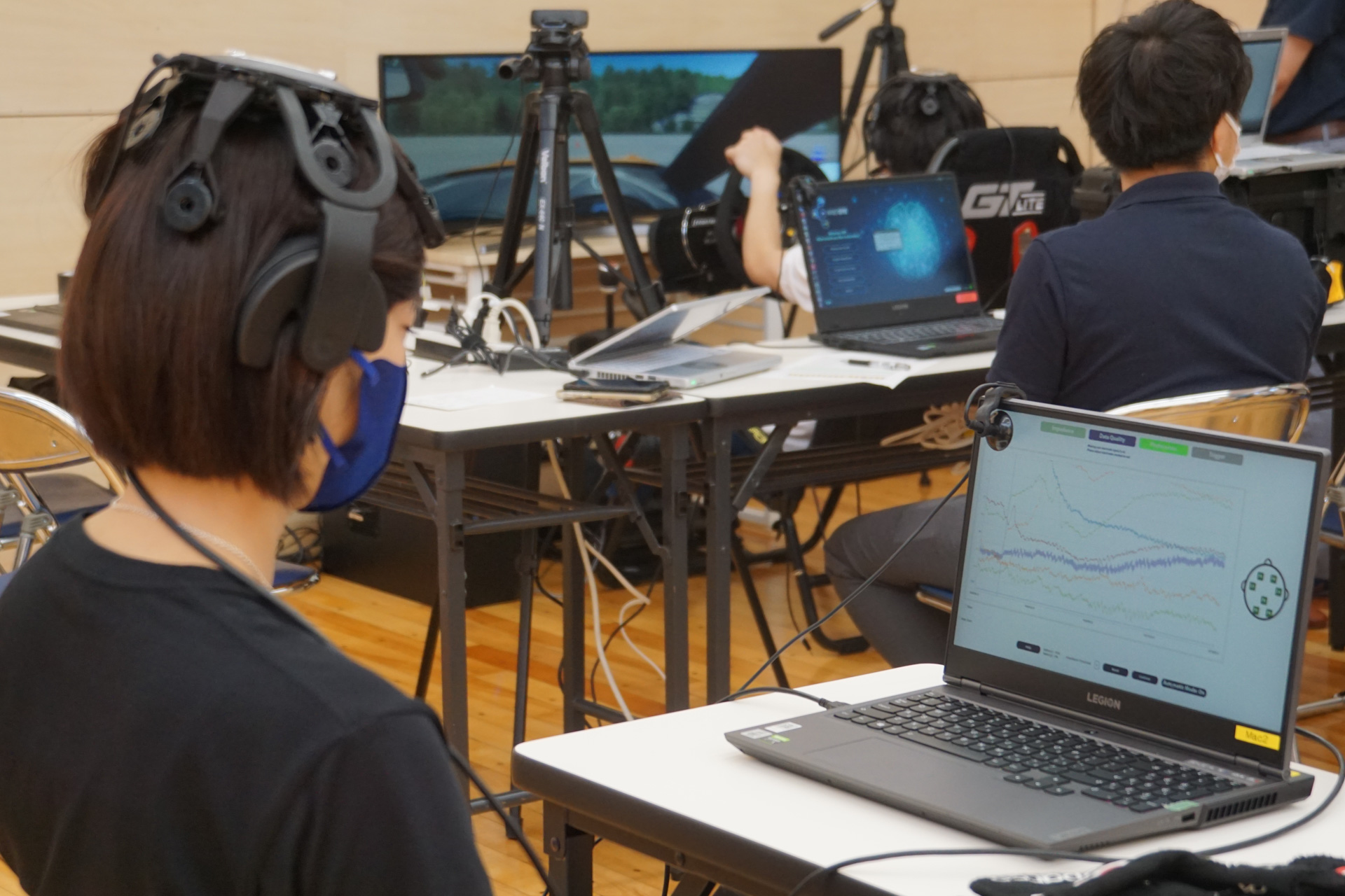 脳波の状態を可視化するソフト