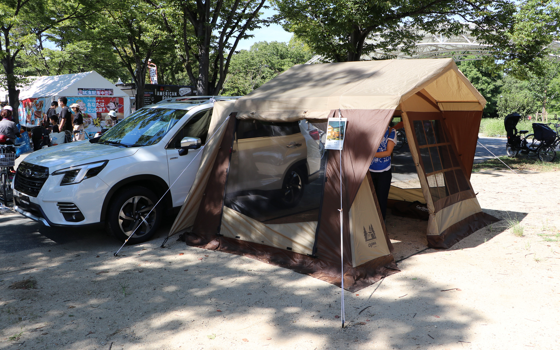 2022年の新製品となる「カーサイドロッジ」