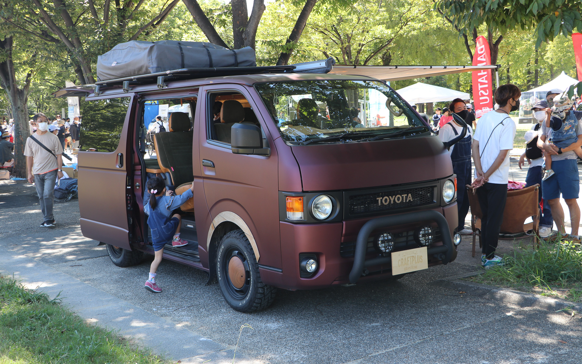 クラフトプラスのデモカー