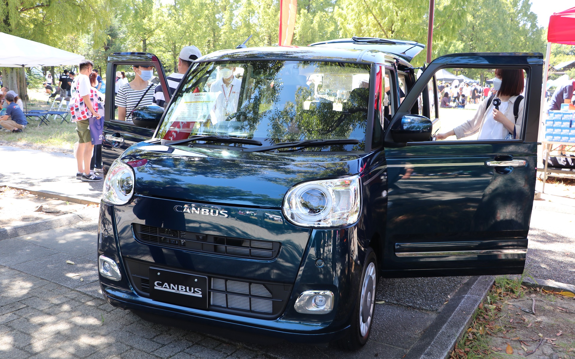 8月に発売したばかりの新型ムーブキャンバス