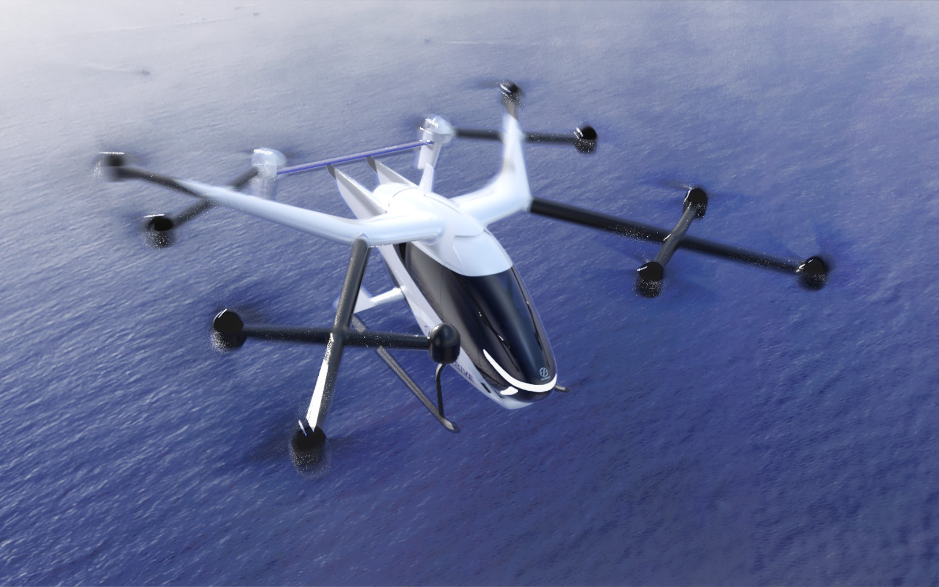 SkyDriveが現在設計開発中の「SkyDrive式SD-05型」デザイン