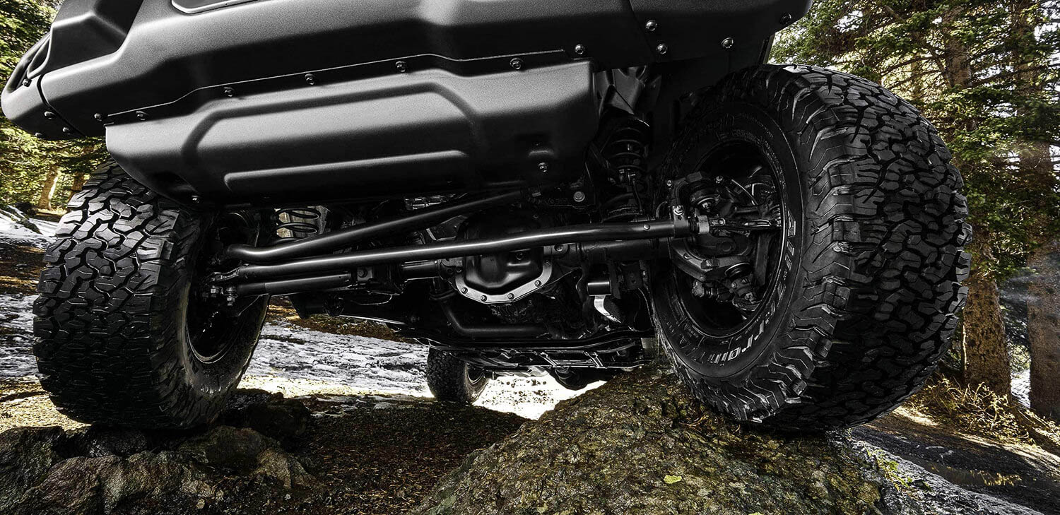 ベースモデル譲りの高い走破性はそのまま