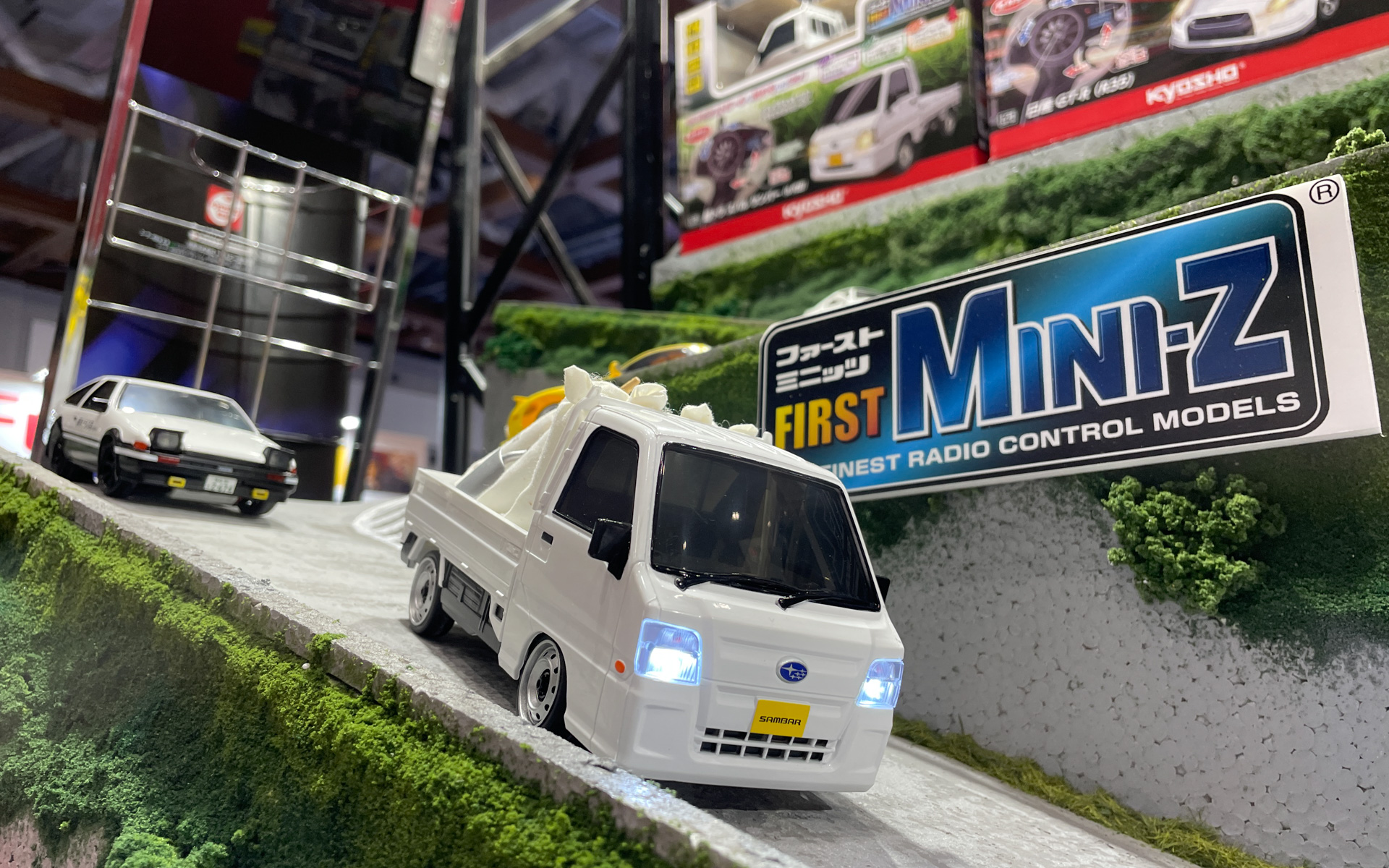 ラジオコントロール 電動 ツーリングカー First MINI-Z 軽トラ スバルサンバー (6代目)