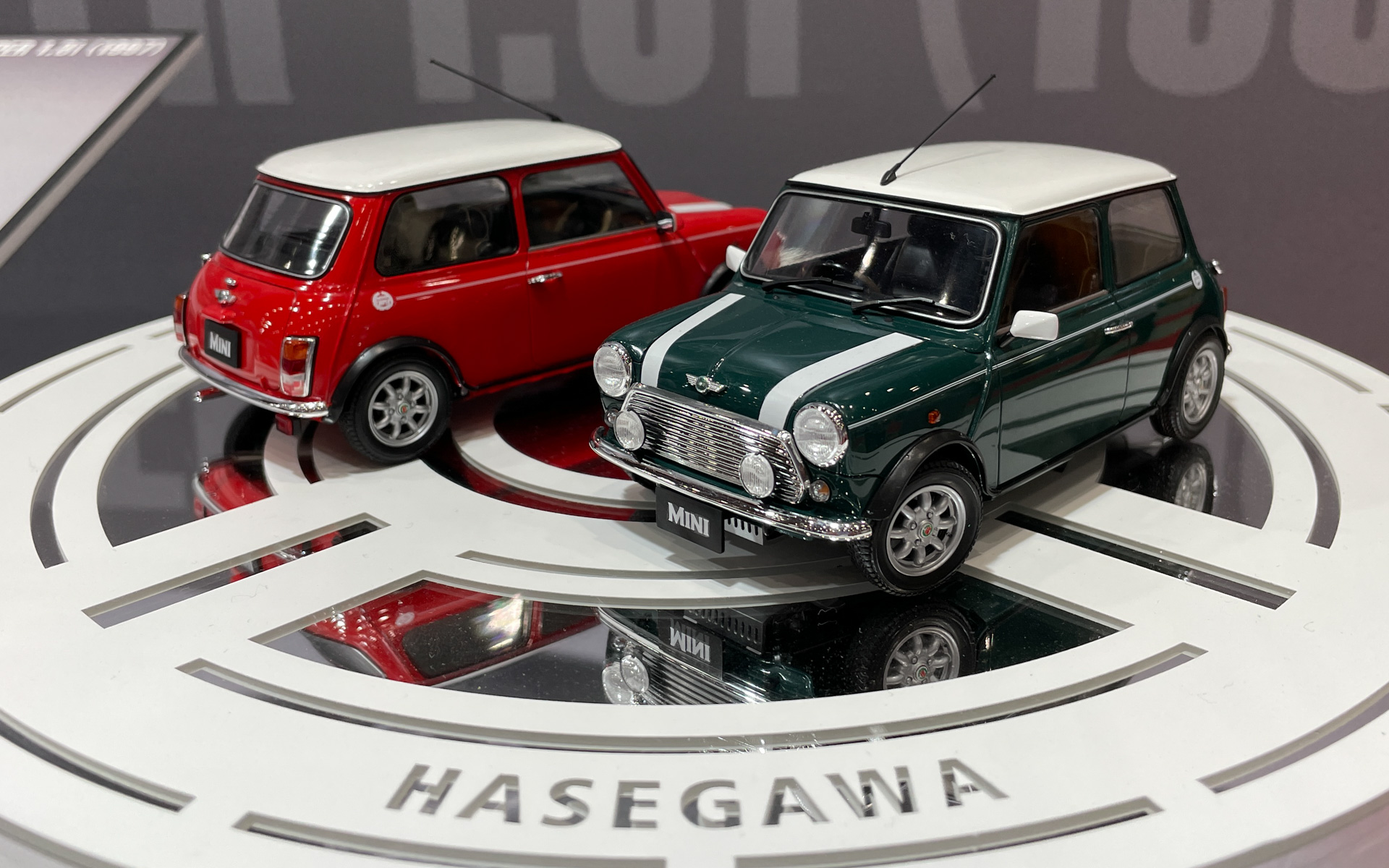 新金型の新製品「ミニ クーパー 1.3i （1997）」