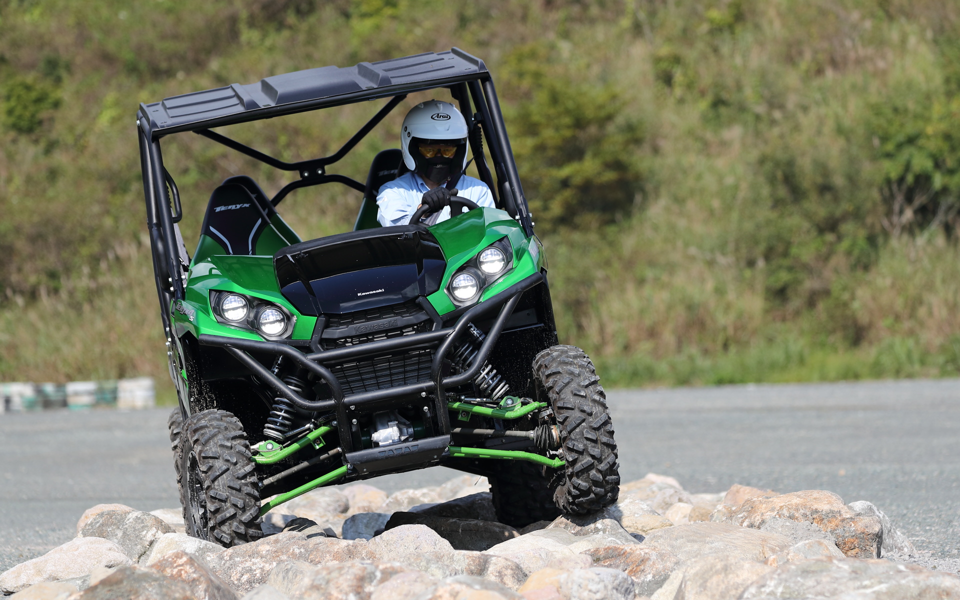 ロック（岩場）セクション