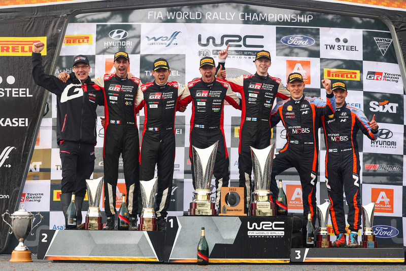 トヨタ、WRC史上最年少22歳のロバンペラ選手が2022年ドライバーズ
