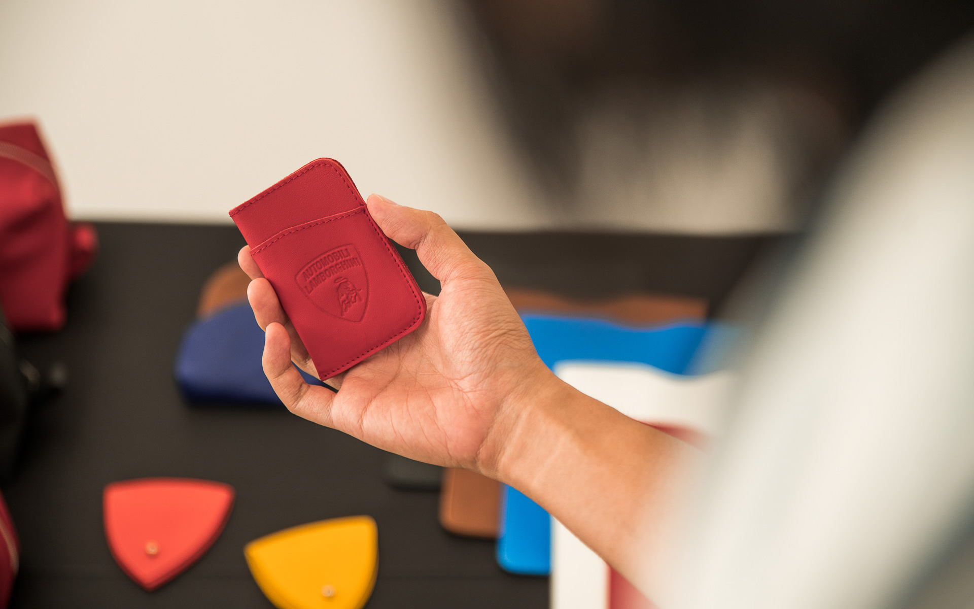 アップサイクリングの取り組みで作られたキーケース