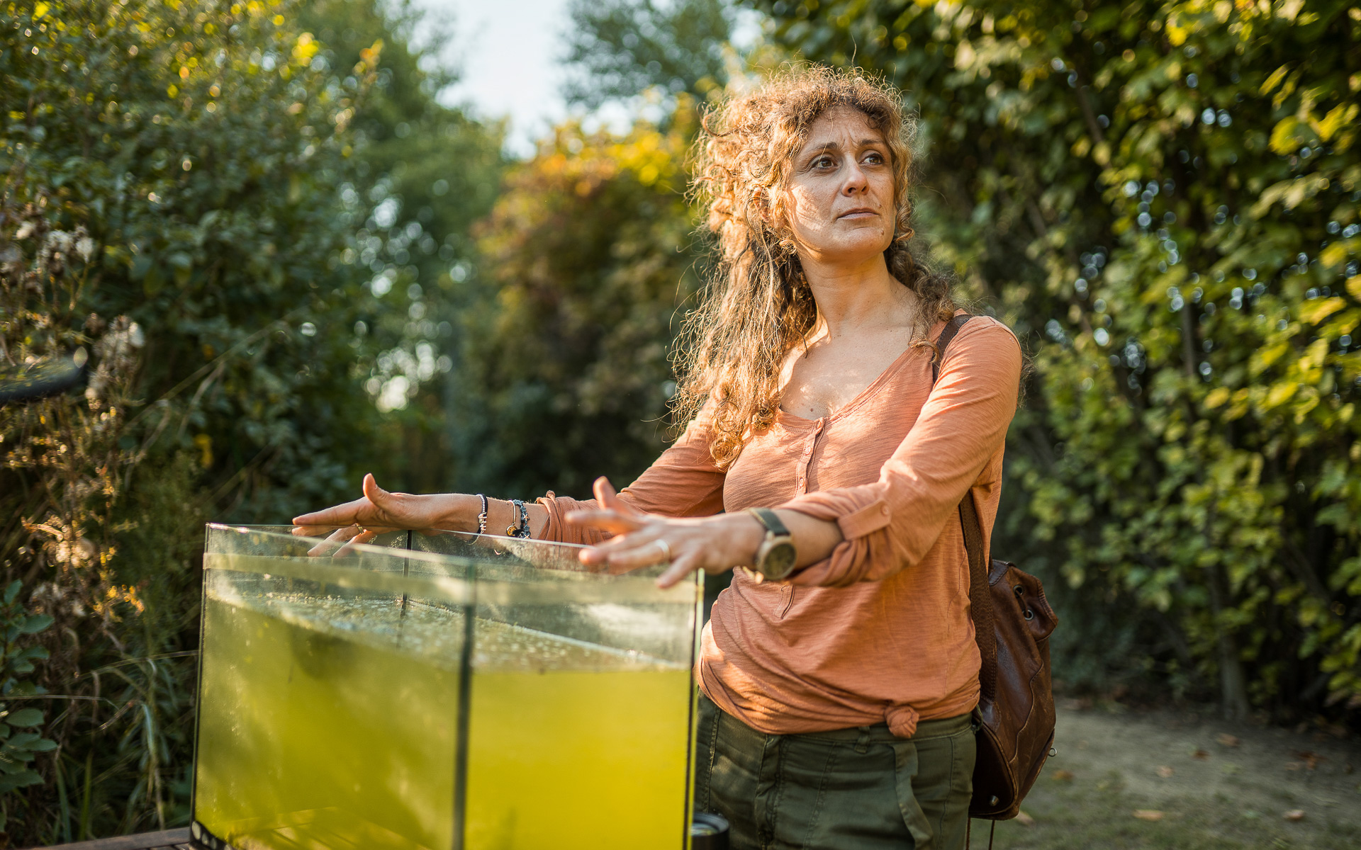 地元の研究者がこのランボルギーニ・パークでさまざまな生態系の研究を行なっている