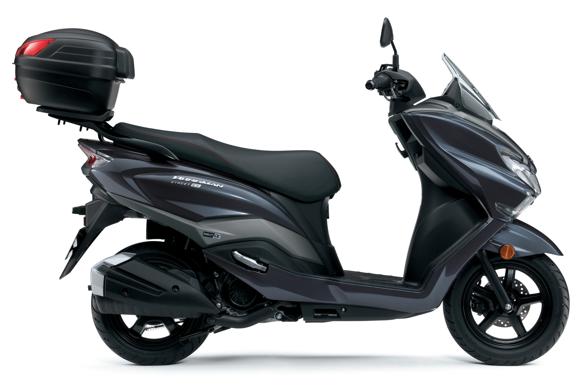 純正アクセサリーのトップケース装着例