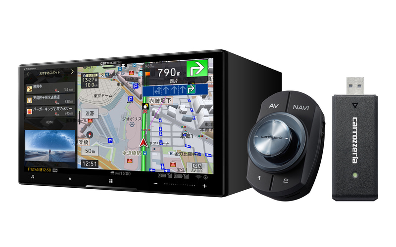 パイオニア、カロッツェリアの新型「サイバーナビ」8機種