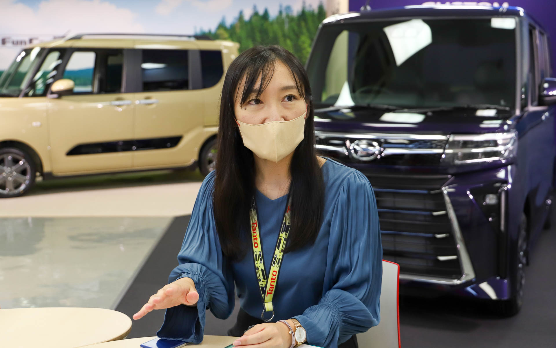 ダイハツ工業株式会社 商品CS本部 国内商品企画部 主任 岩舘朋子氏