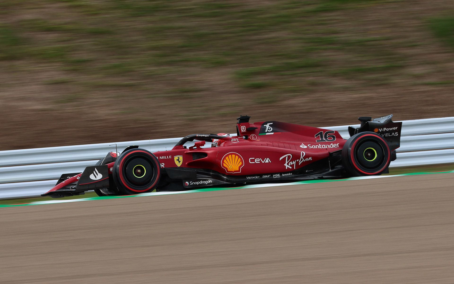 予選2位となったシャルル・ルクレール選手