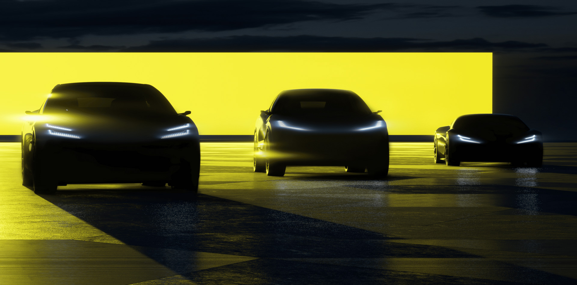 右側にある「2026年デビュー予定」というEVスポーツカーが「エリーゼ」や「エキシージ」のオーナーに向けたロータスの回答だとバルマー氏