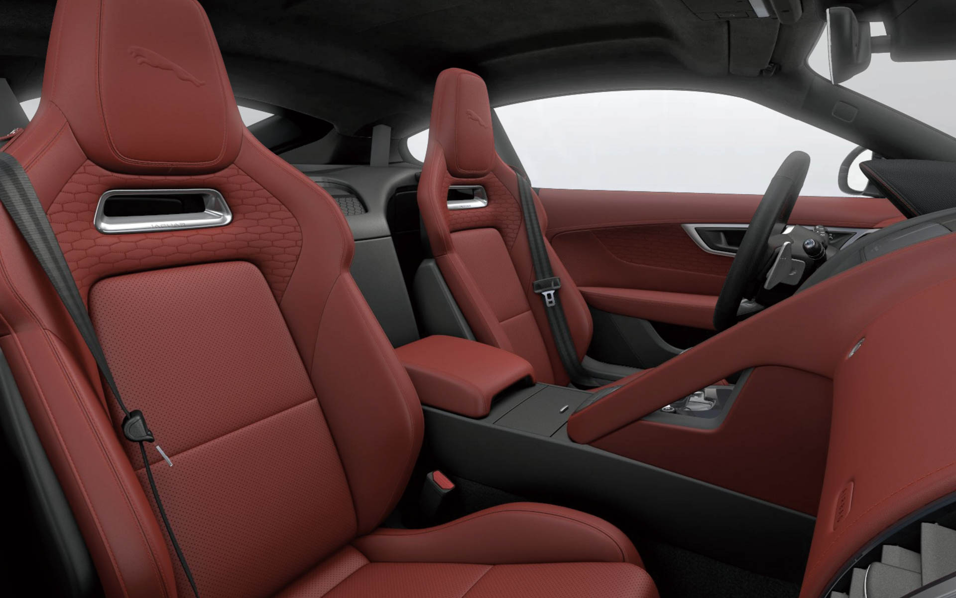 サントリーニブラック（メタリック）、マーズレッドウィンザーレザーパフォーマンスシート（マーズレッド/マーズレッドインテリア）