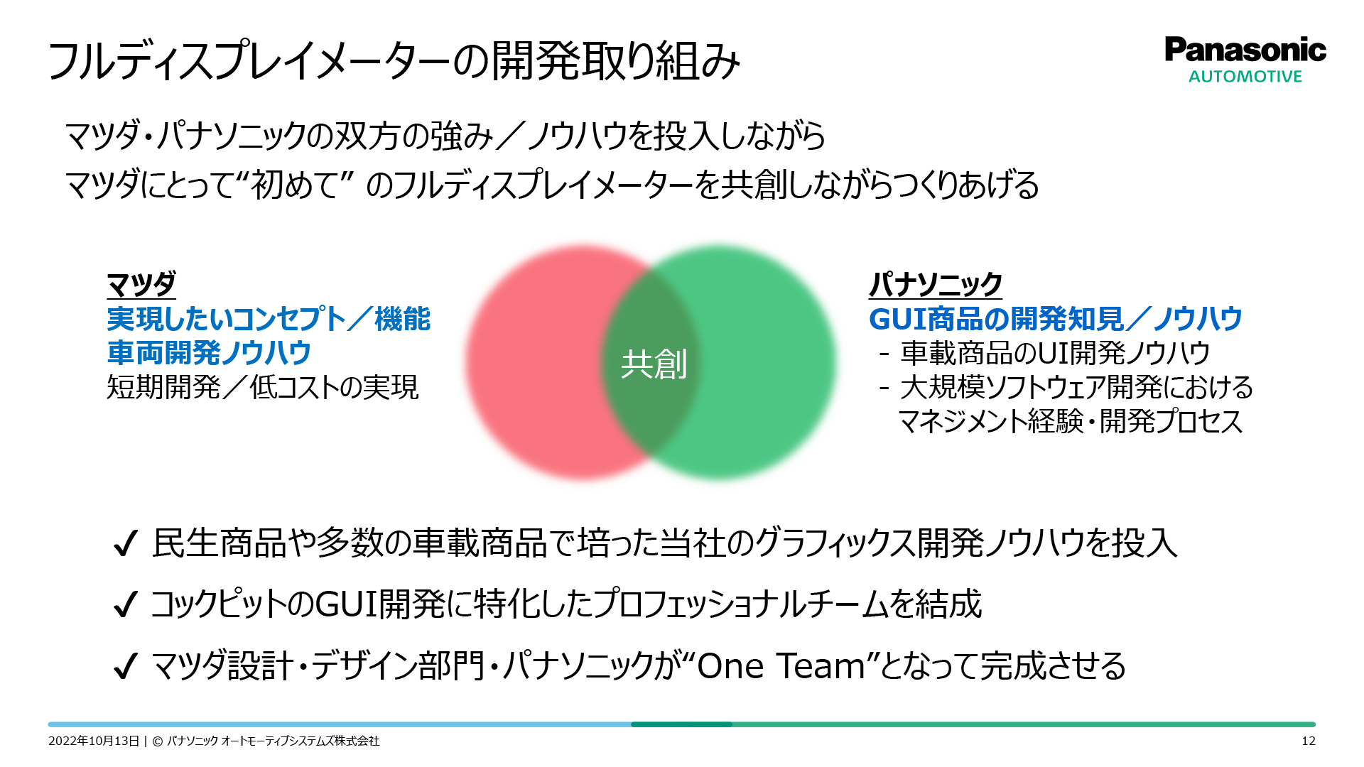 両社の強みを活かして開発
