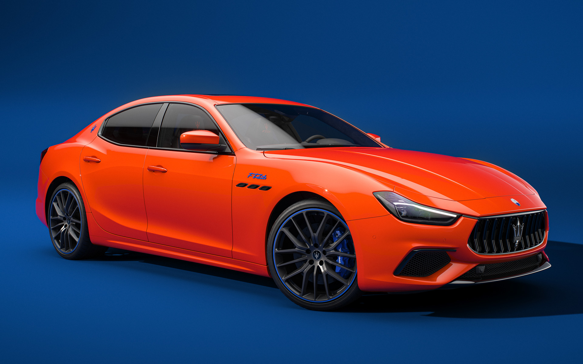 ギブリ Fトリブート・スペシャル・エディション（ボディカラー：アランチョ・デビル）は日本限定1台のみ