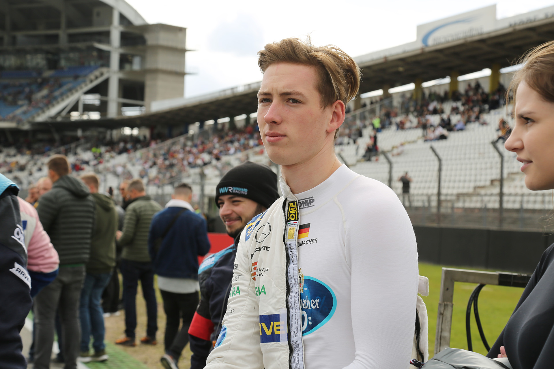 ラルフ・シューマッハ氏の息子のデビッド・シューマッハ選手は14番手スタート