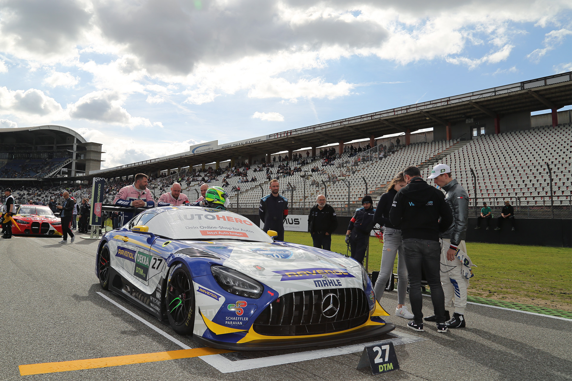 ラルフ・シューマッハ氏の息子のデビッド・シューマッハ選手は14番手スタート