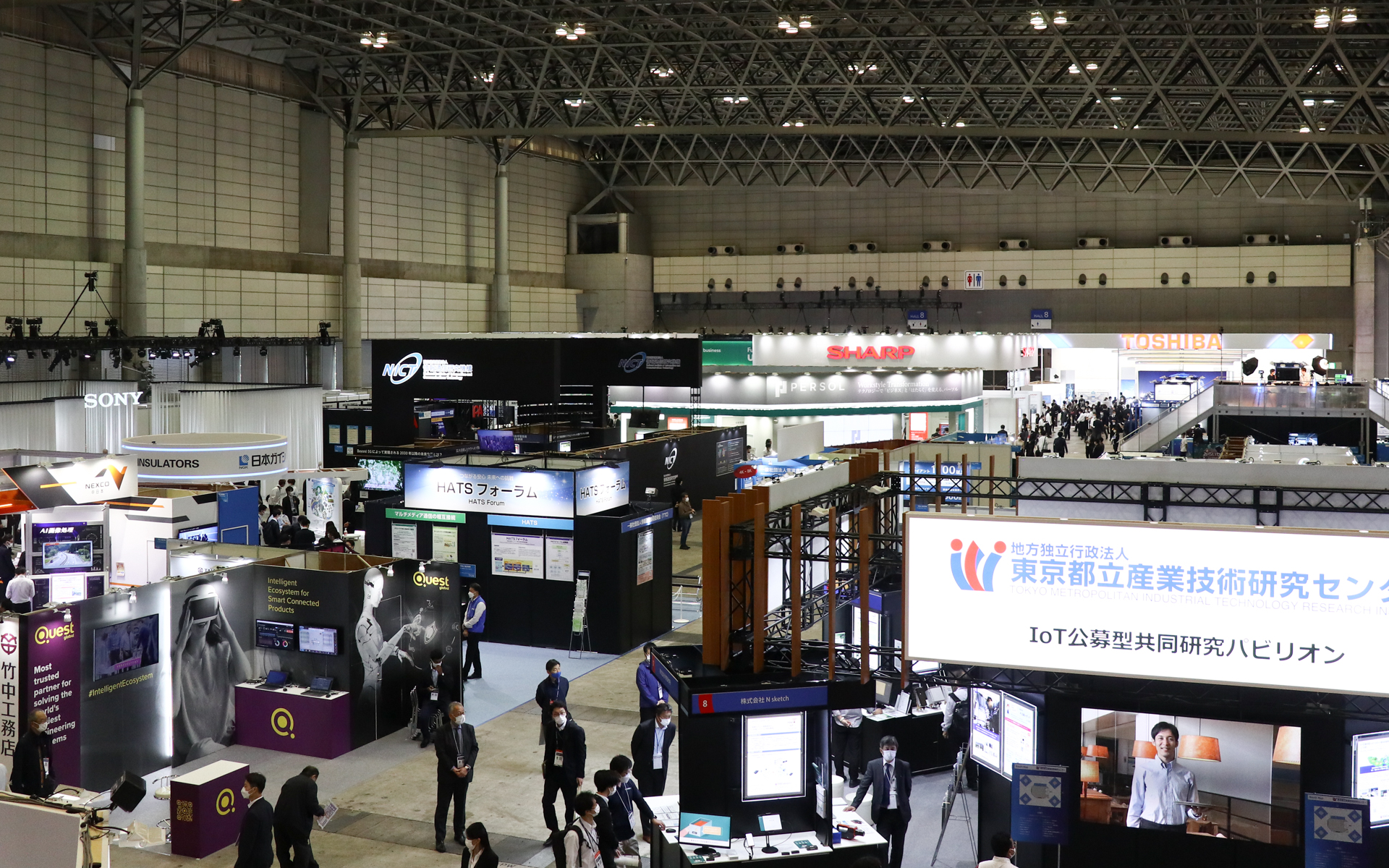 CEATEC 2022会場の様子