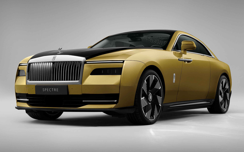 ロールス・ロイス、ブランド初のバッテリEV新型「スペクター」公開