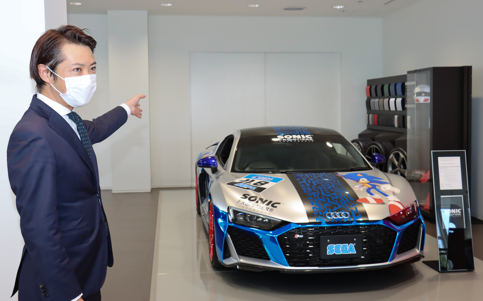 ラッピングカーの概要や製作に至った経緯などを解説する株式会社フォーリングス 取締役 営業本部長 髙久和之氏