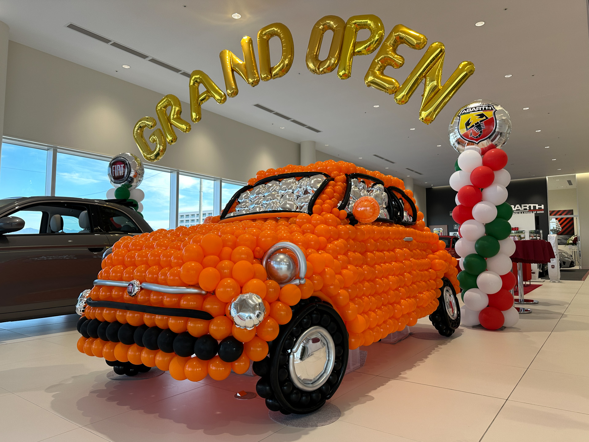 新規オープンする「フィアット/アバルト富山」