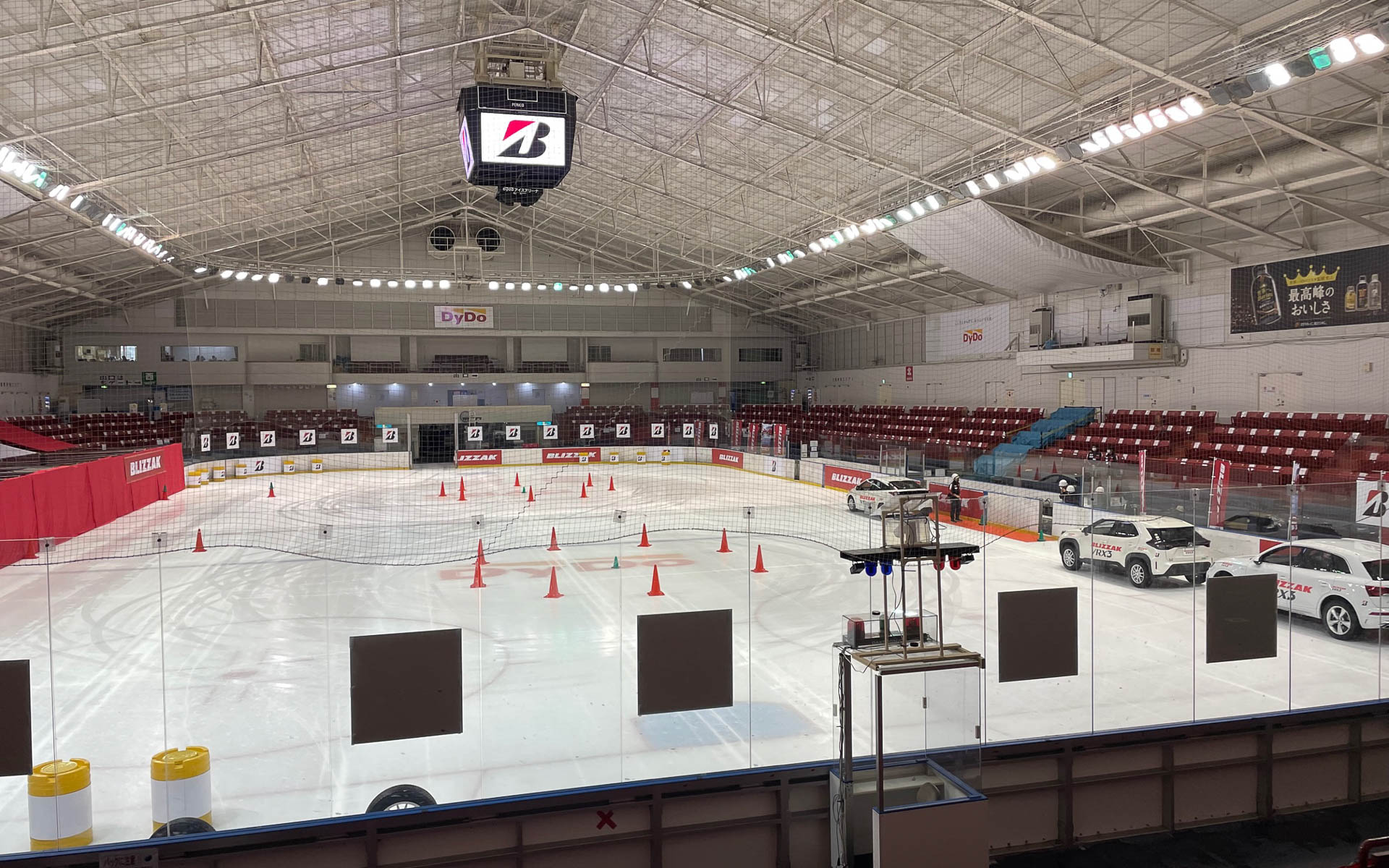 アイス性能を試したダイドードリンコアイスアリーナ